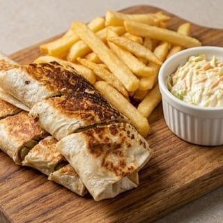 Beef Shawarma Wrap Comb