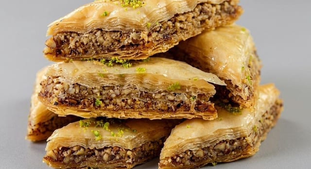 Walnut Baklava.