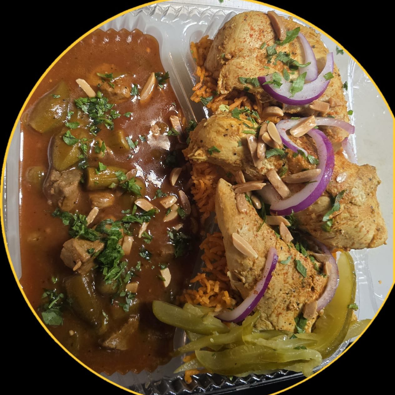 Okra Entrees.