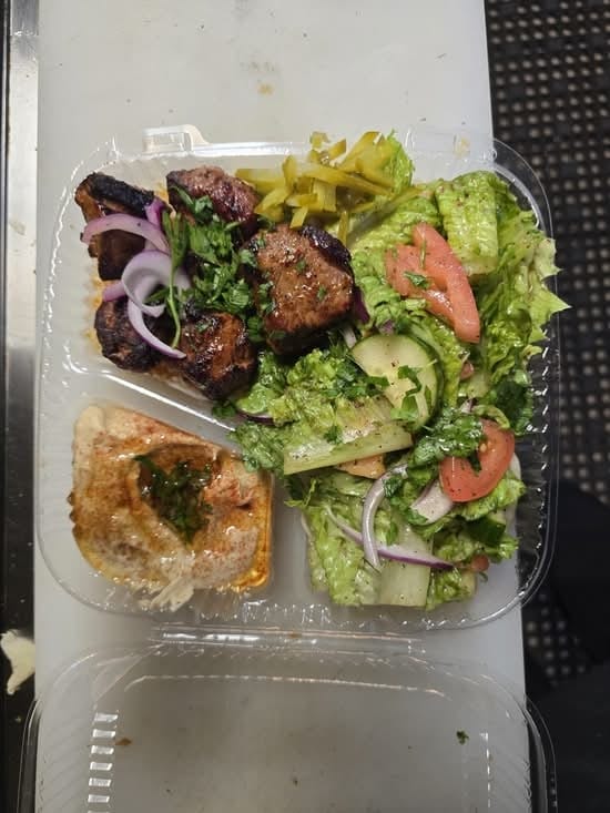 Lamb Kebab Wrap Comb.