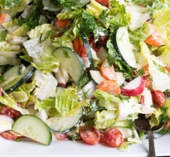 Side Garden Salad.