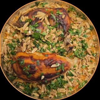 Chicken Mandi Over Rice